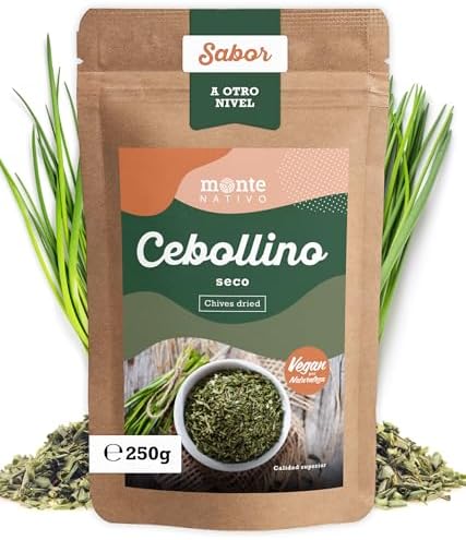 Cebollino seco Monte Nativo (250 g) - Cebollino seco suave - Cebo...