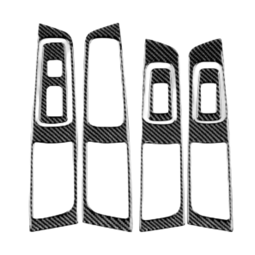Window Control Panel Cover for Subaru for Impreza 2009 2010 2011 LHD RHD Car Door Window Switch Button Cover Panel Sticker Accessories(for RHD)