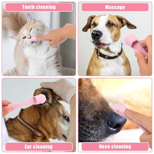 Image of Valentines Day Gifts 2 Packs Pet Hair Removal Glove,Pet Hair Remover for Cat & Dog,New Upgraded Electrostatic Gloves Pet Hair,Reusable Electro Static Pet Hair Remover Electrostatic Gloves