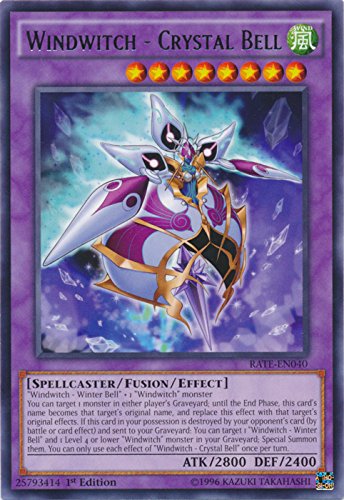 Yu-Gi-Oh! - Windwitch - Crystal Bell - RATE-EN040 - Rare - 1st Edition