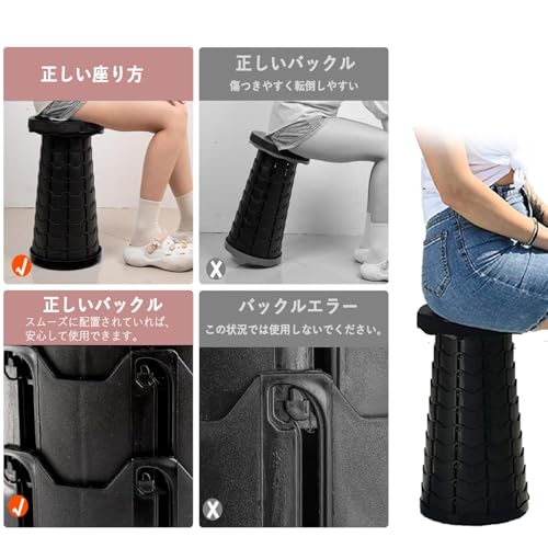 ZUOTAI 折りたたみ椅子 伸縮式 アウトドアチェア ZT-2024110101 の商品画像 5