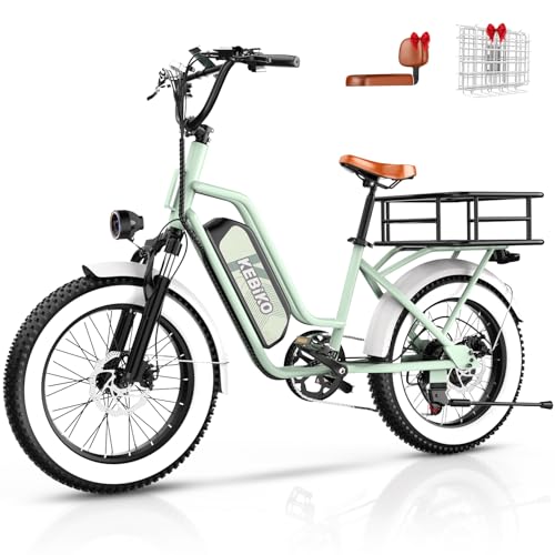 bluebiko 2 Seater Electric Bike, 1300W Peak (750W...
