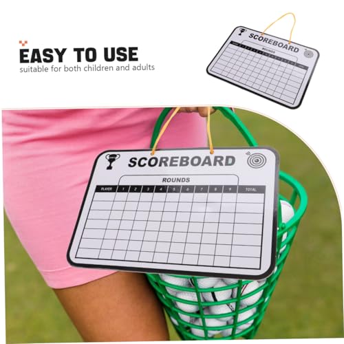 Pizarra borrable para puntaje de golf POPETPOP miniatura 3