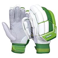 Kookaburra Batting Gloves 2020 Kahuna Pro Schlaghandschuhe (für Erwachsene, Linke Hand), weiß, Over Sized Adult Left