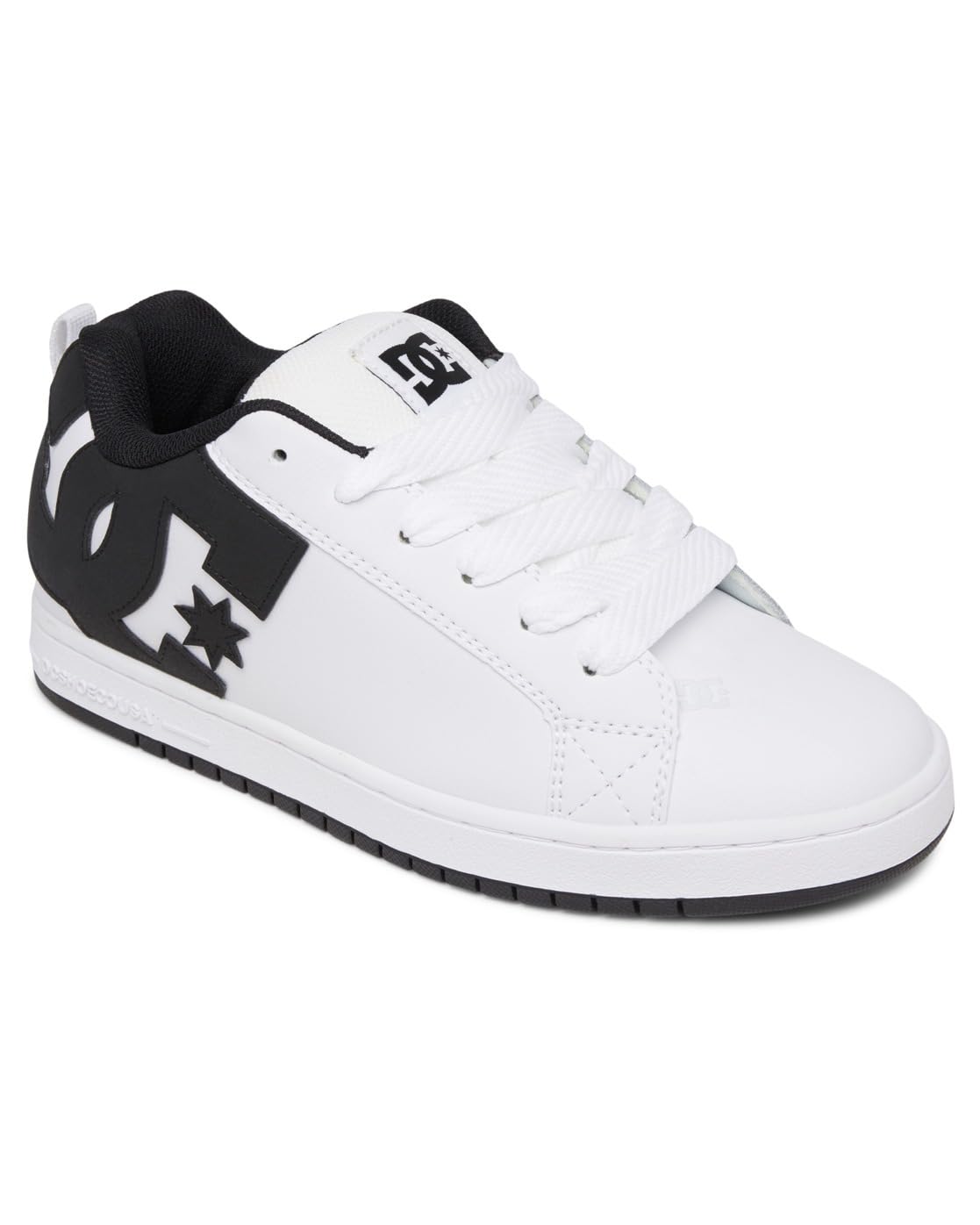DC Shoes Court Graffik Adidasy Mężczyźni,Bialy Czarny Czarny,39 EU