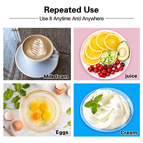 Montalatte in mano latte latte montalatte batteria...