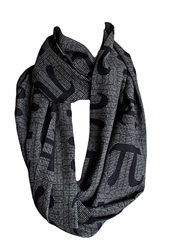 Etwoa Pi Letter Infinity Scarf Circle Geek Scarf3