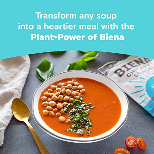 Biena Chickpea Snacks, Sea Salt Gluten Free Vegan Dairy Free Plant-Based Protein, (Packaging May Vary), (1.2 Ounce (Pack Of 10)) #TOP5