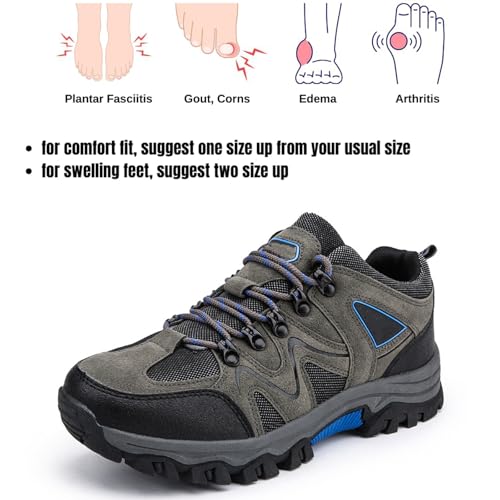 Men's Outdoor Lightweight Breathable Orthopedic Hiking Shoes,Men's Outdoor Hiking Orthopedic Shoes,Waterproof3