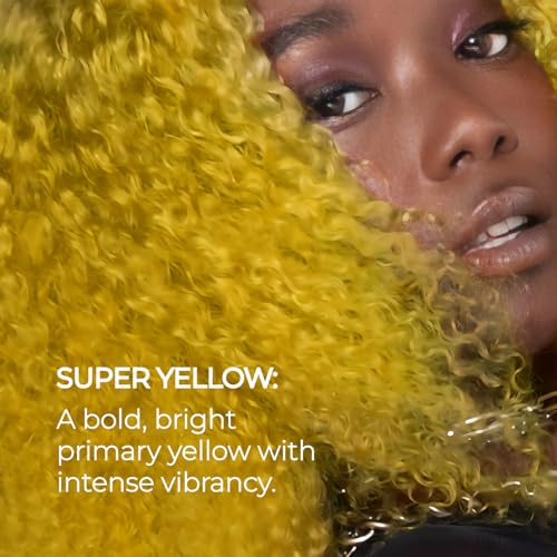 Image of XMONDO Color Super Yellow Depositing Mask, Hair Dye, 8 Fl Oz | Semi-Permanent, Infused with Bond Booster & Hyaluronic Acid for Nourishment, Revitalization & Repair, Vegan Formula