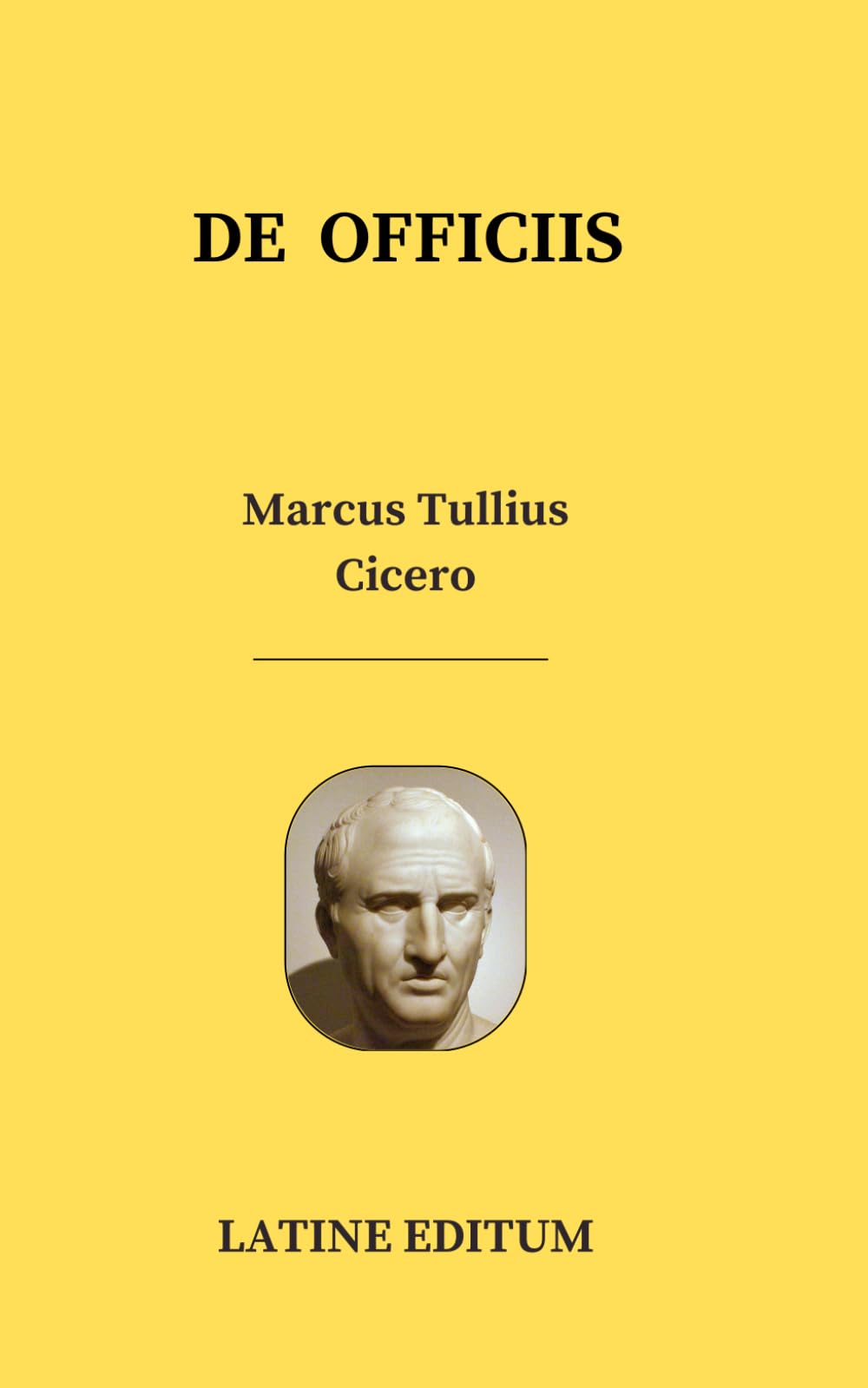 DE OFFICIIS - Marcus Tullius Cicero - latin edition