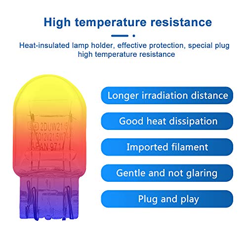 2X W21/5W 580 7443 Lampadina DRL bianca super