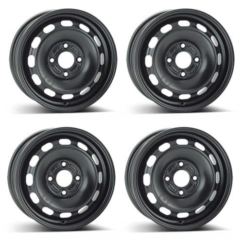 Materiale: acciaio 4x Alcar Cerchi in acciaio 4-7255 6.0Jx15 ET47,5 4x108 compatibile con Ford Fiesta