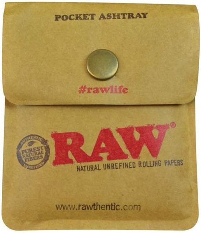 Raw Smoking Accessories (Pocket Ash Tray)