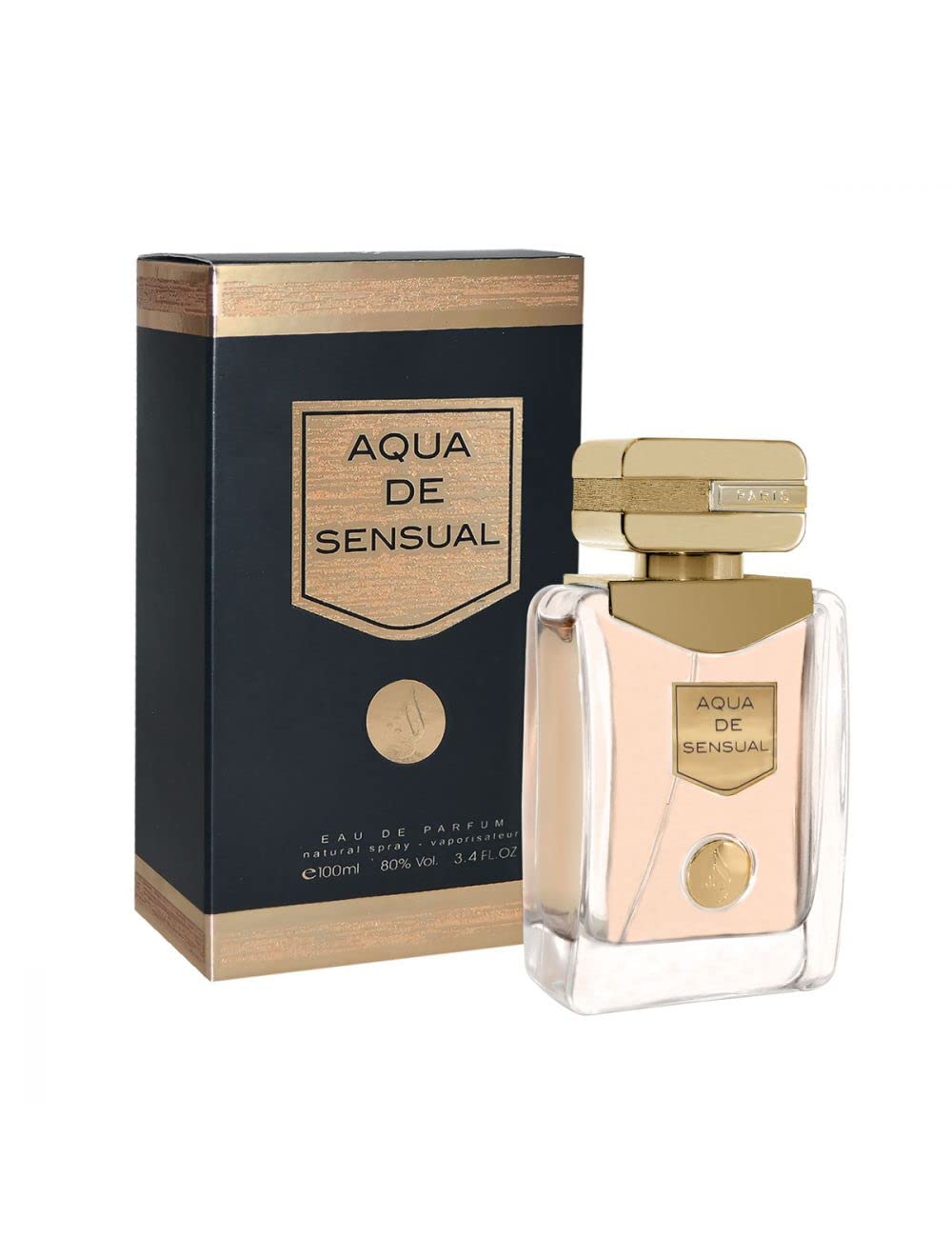 Aqua De Sensual 100ml | Long Lasting French Perfume for Women with warm and refreshing notes | Eau De Parfum- Manufactured in France by Mohd. Est.
