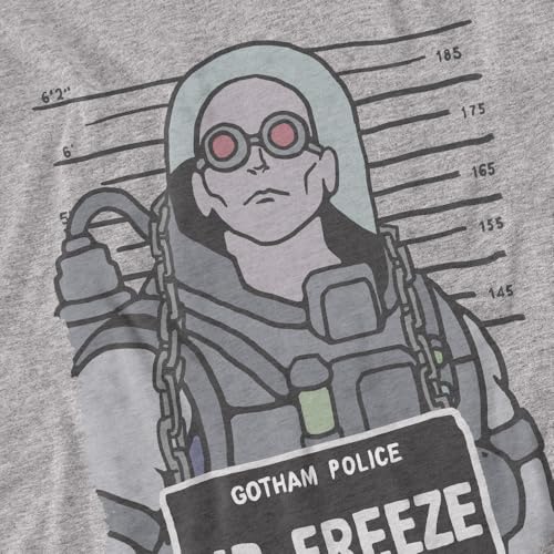 Batman The Mr. Freeze Mugshot Kids T Shirt for Youth Toddler Boys and Girls3