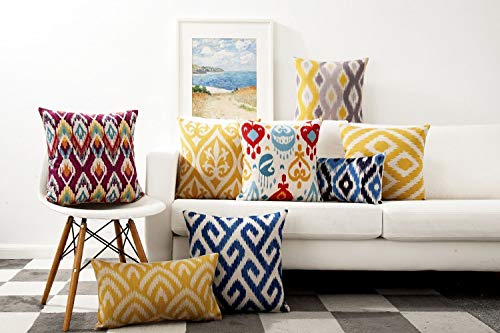AEROHAVEN Set Of 5 Cotton Throw Pillow/Cushion Covers - Cc143 (Multi, 20 X 20 Inch), 150 TC (B08SR2XZ45) Amazon Price History, Amazon Price Tracker
