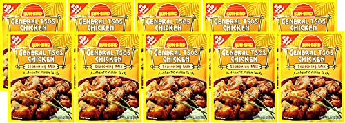 Sunbird General Tso's Chicken Seasoning Mix, 1.14 Ounce Packet (Pack of 10)