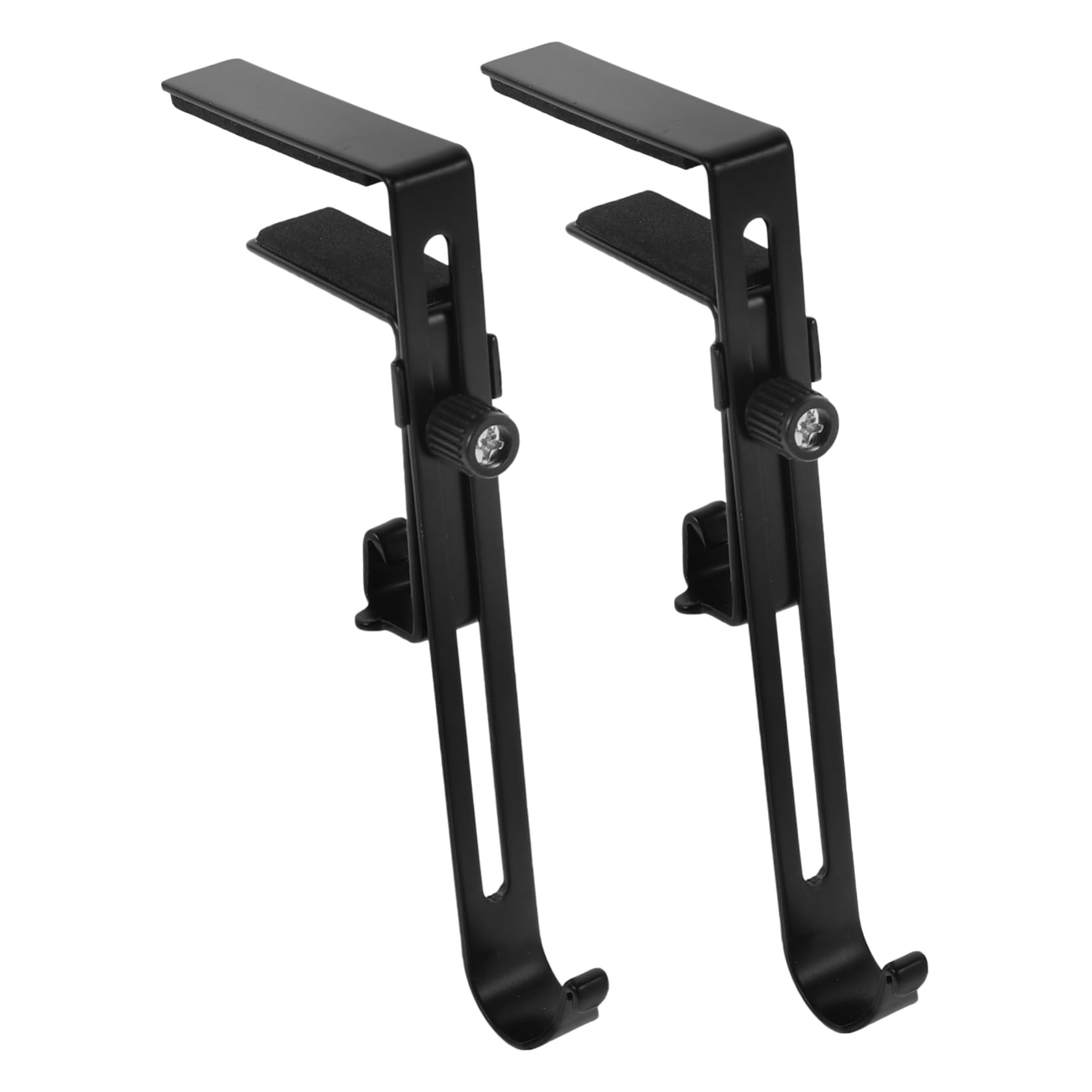 FONDOTIN 2pcs Christmas Stocking Hangers Telescopic Hooks for Fireplace Mantel Decoration Stocking Holders for Xmas Ornaments Multi-Purpose Use for Garlands