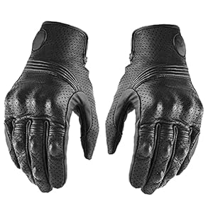 Fietsenhandschoenen, Lederen Moto Rijhandschoen Touch Screen Fietsen Handschoenen Ademend Voor Voetbal, Rugby, Hardlopen…