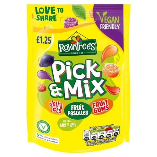 Rowntree's Pick & Mix 120gx10 bolsas miniatura 1