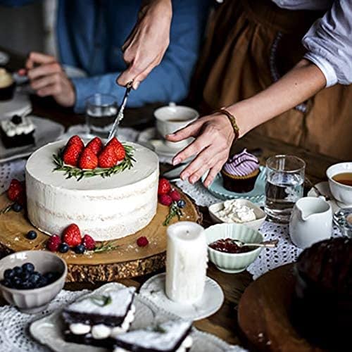 BESCH Pala e coltello per torta set di 2 pezzi in acciaio inox (pala e coltello da torta) - immagine 4