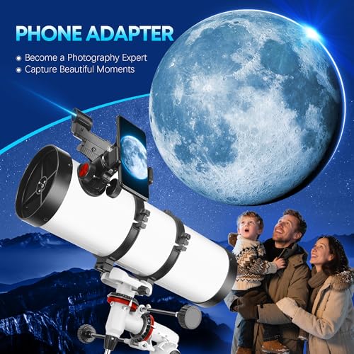 image for Dianfan Telescope 150EQ Astronomical Professional Telescope for Adults