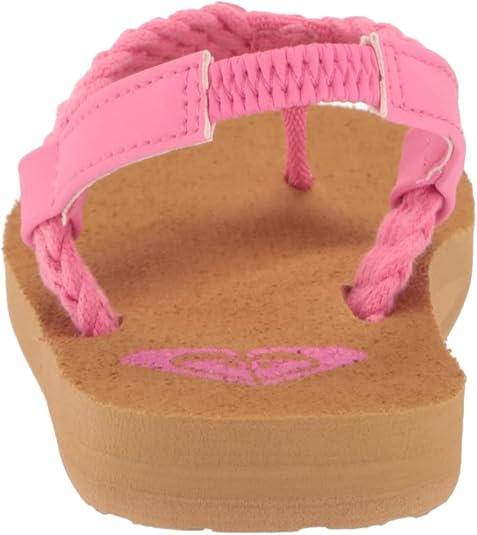 Sandalia Niña Sandalias Roxy Finn Niñas Blanco/Naranja/Rosa