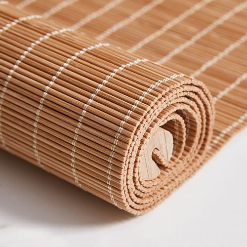 Store Enrouleur Bambou Naturel Store Occultant Exterieur Store en Bambou Interieur Largeur 50 60 75 100 120 125 150cm Stores À Rouleaux Romains pour...