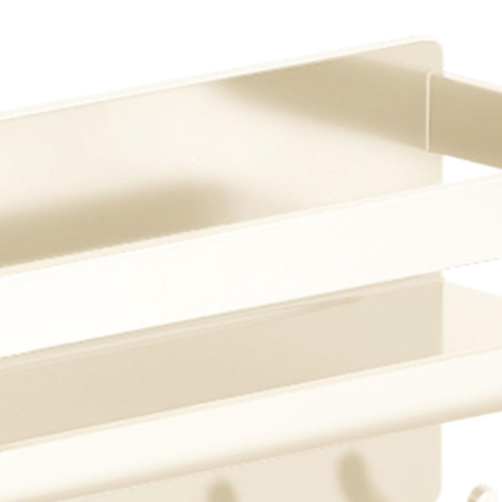 Estante Magnético para Estante de Pared Magnético sin Taladro con 6 Ganchos | Organizadores de Cocina y Almacenaje para Despensa Garaje Lavadero Dormitorio Oficina Taquilla Camper Puerta Armario E