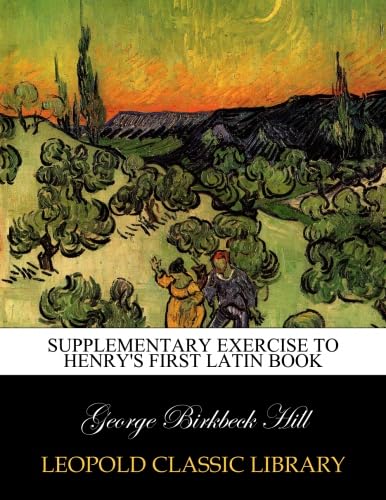 Supplementary exercise to Henry's first Latin book