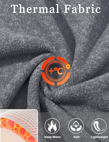 MAGCOMSEN Mens Zip Up Sweatshirt Casual Fleece Jacket with Zipper Pockets and Stand Collar4