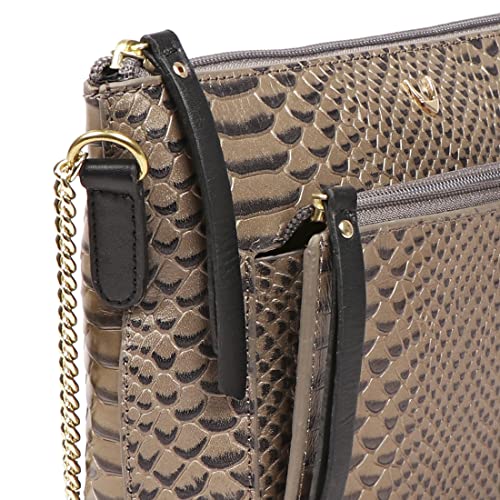 Hidesign womens EE KUHULU III Medium Metallic Sling Bag - Image 4