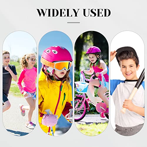 Image of Haysandy 4 Pieces / 2 Pair Kids Ankle Support Brace Elastic Kids Compression Socks Knitted Ankle Sleeve for Jogging Running Fitness(Black, Dark Blue,5-10 Years)