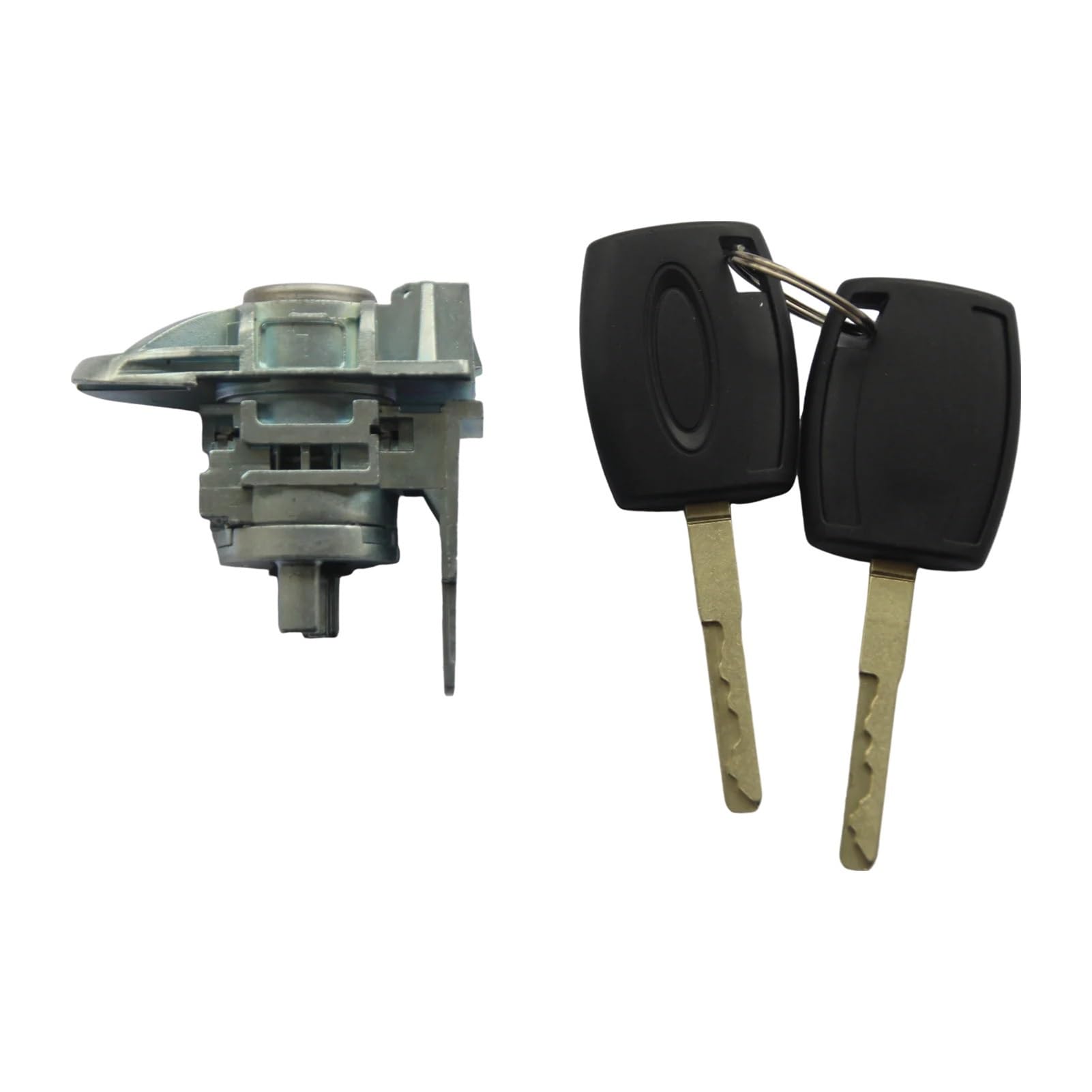 Adatto for Ford FIESTA 2009-2013 Cilindro serratura porta anteriore sinistra lato conducente