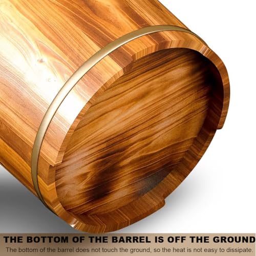 Bañera de madera para pies con masajes H26cm miniatura 5