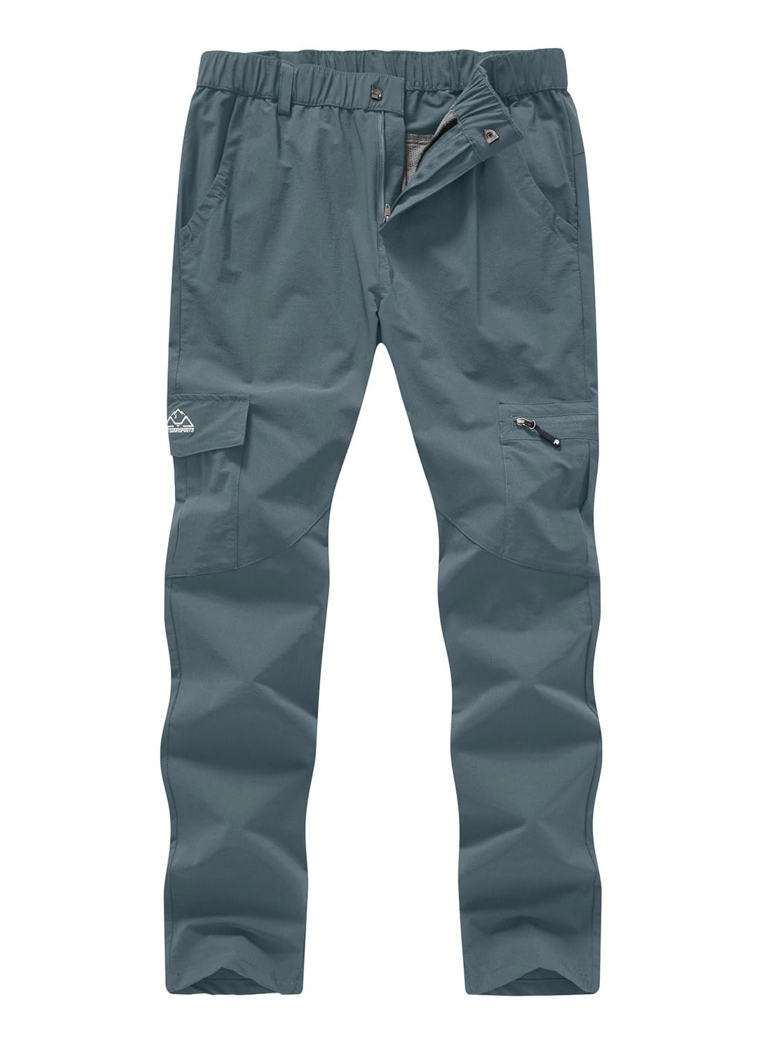 YSENTO Women's Hiking Pants Lightweight Stretch Quick Drying UPF 50 Camping Travel Work Cargo Pants 6 Pockets
