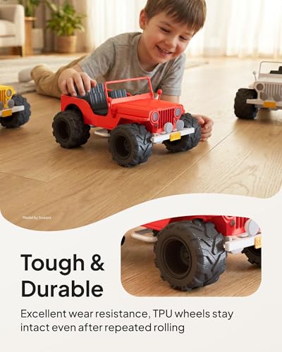 Image of ELEGOO Rapid TPU Filament 1.75mm Red 1KG, High Speed 95A TPU Flexible Soft 3D Printing Filament, 1KG Spool(2.2lbs) Fit for Most FDM 3D Printers