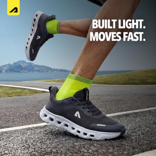 Image of BoldFit Running Shoes for Man Soft EVA Sole Sports Shoes for Men Running Light Weight Shoe for Men Sports Anti Slip Gym Shoe for Man, Airframe