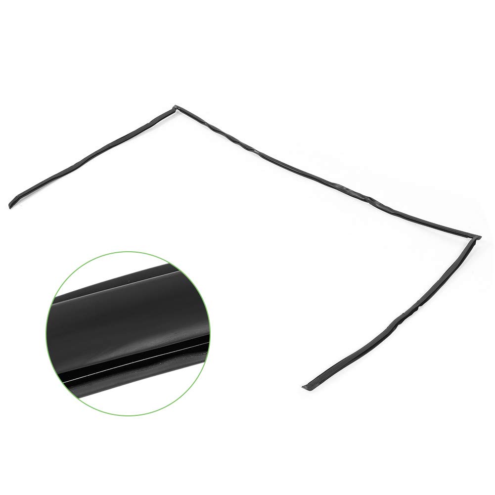 Aramox Heckscheibe Zierleiste Gummidichtungsleiste Autoersatz Kompatibel mit E39 525i 530i 540i OE:51 31 8 159 785