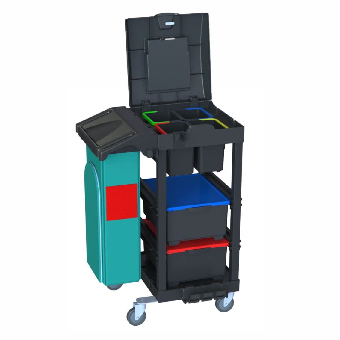 ARCORA | ECOBLACK 140 | Carrello di pulizia e servizio | 1 PZ