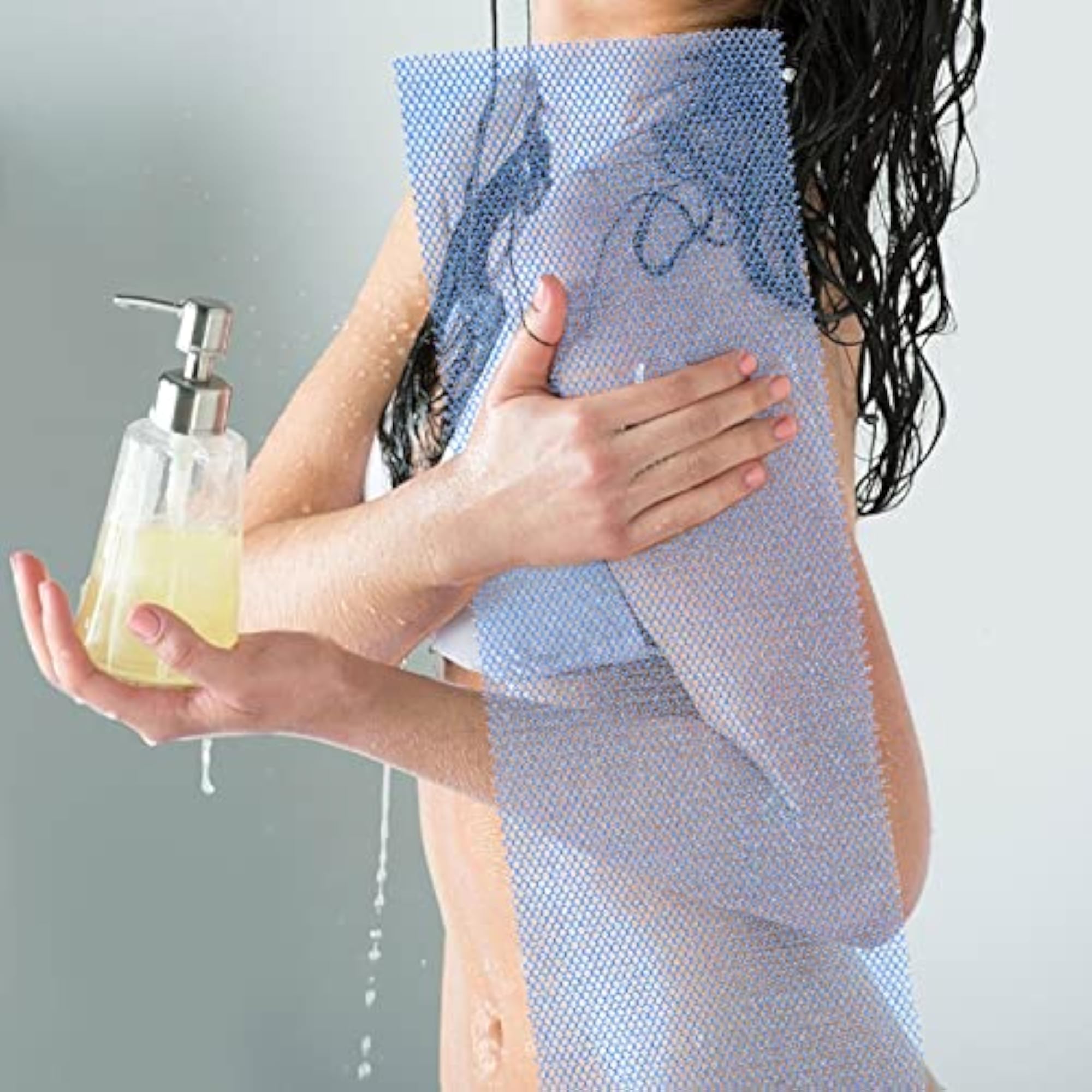 3pcs Bath Scrubber Towels for Home Use