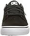 DC mens Anvil Casual Skateboarding Shoe, Black/White/Black, 10.5 US