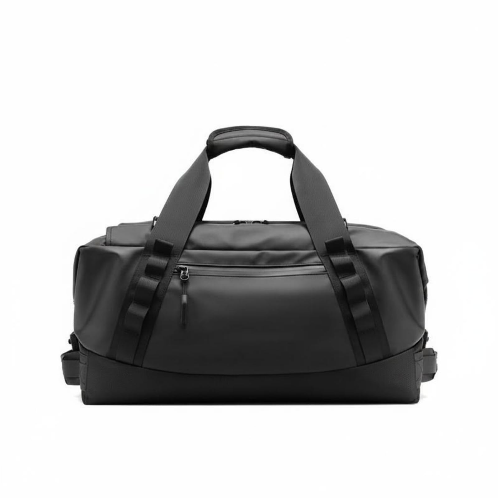 URJIX™ Wet Dry Separation Bag Multiple Carrying Ways Black Large | Large Capacity Wet Dry Separation Multiple Carrying Ways Sturdy Build Practical Black-image-12