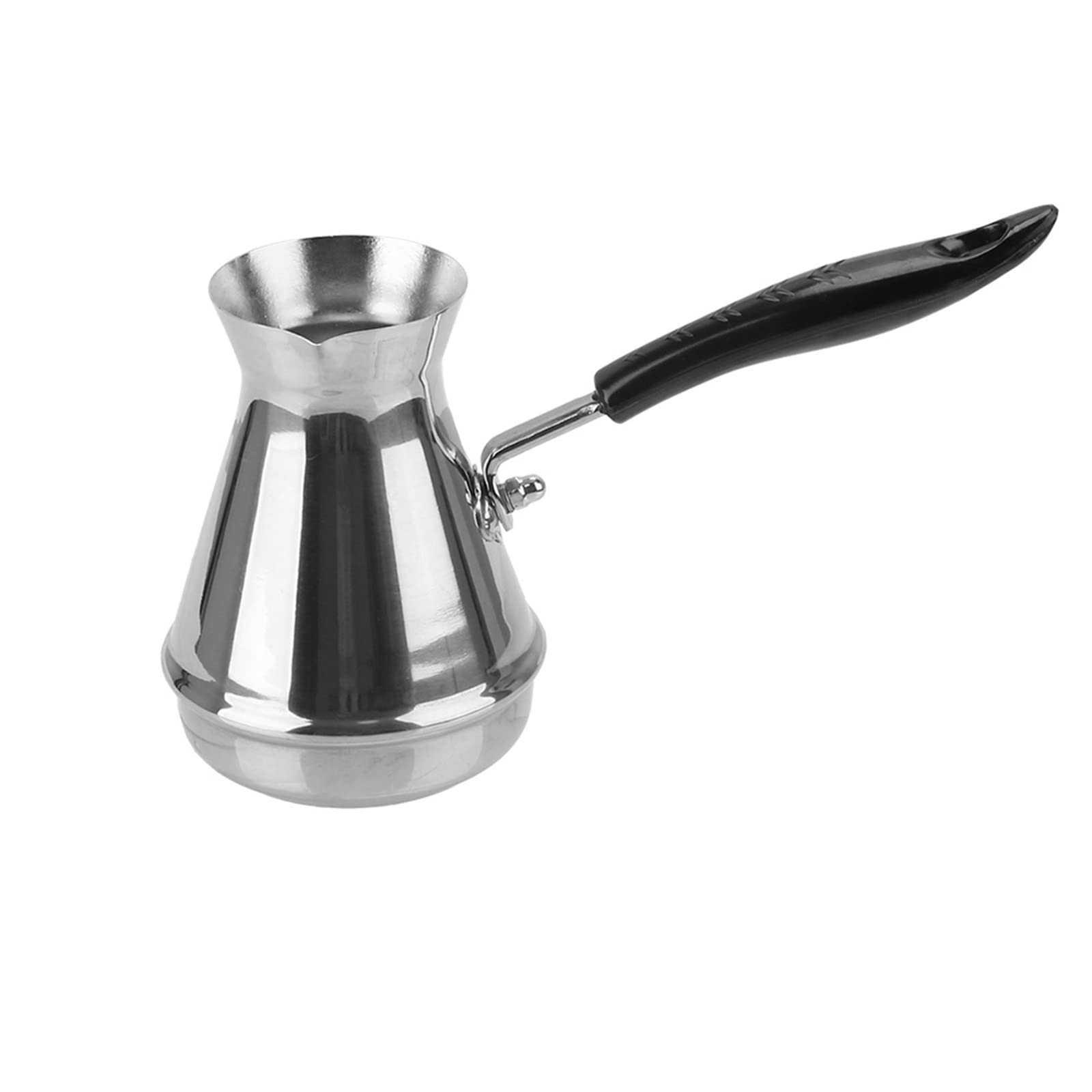 Coffee Pot Turkish Coffee Pot Butter Melting Pot Coffee Utensils European Long Handle Moka Pot Kitchen Tools Stainless Steel(Dark blue)