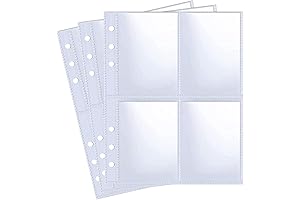 240-Pocket 2.5x3.5" Top Loading Photocard Sleeves