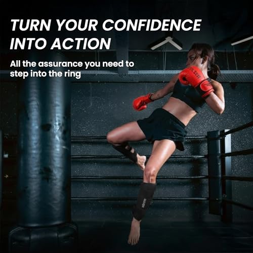 Image of Pulseit Boxing Gloves for Men & Women | Premium PU Leather | Training, Sparring, Kickboxing, Muay Thai & MMA | Multi-Layer Foam Padding, Wrist Support, Breathable (Red)