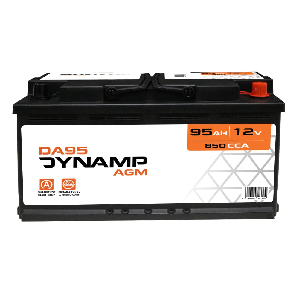 AGM Batterie DA95 12V 95Ah 850CCA - Auto Battery pour les véhicules Start Stop