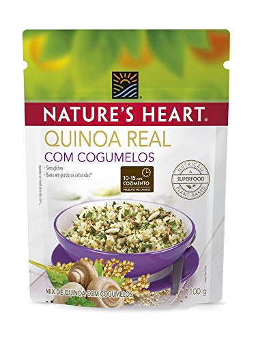 Suplemento Alimentar NATURES HEART Quinoa com Cogumelos 100g