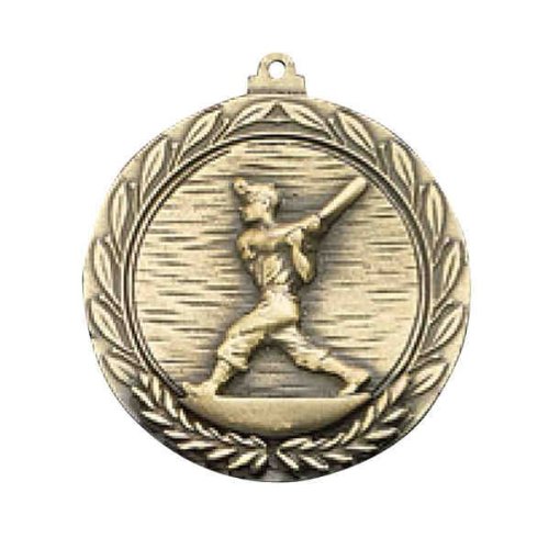Baseball Little League Medallion with Ribbon - Pack of 100